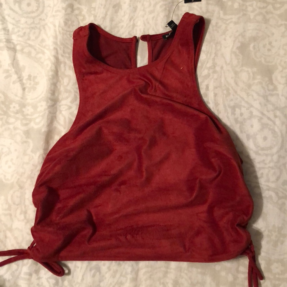 Express Crop Top with tie sides